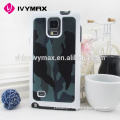 new design camouflage pc back phone covers for Samsung Note 4